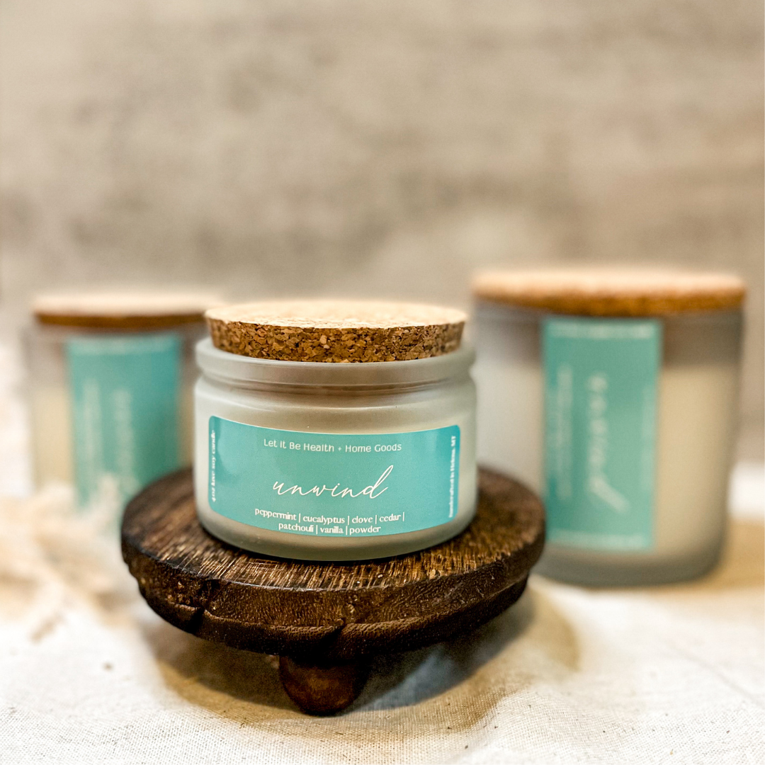 Unwind - Wooden Wick Soy Candles